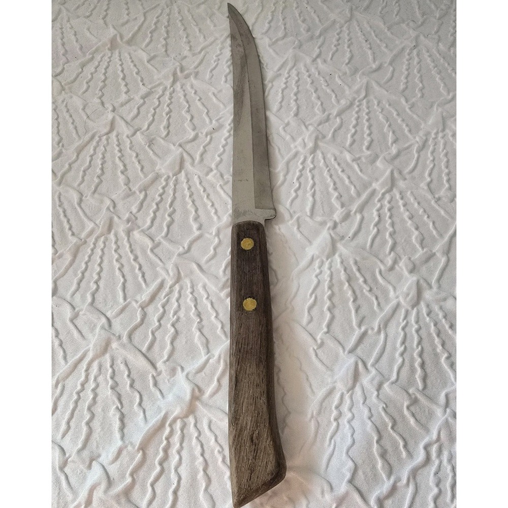 Vintage FLINT Stainless Vanadium Knife 7" BLADE by EKCO
